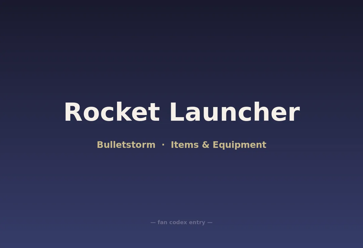 Rocket Launcher
