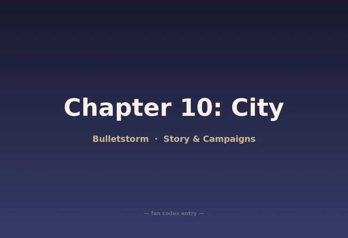 Chapter 10: City