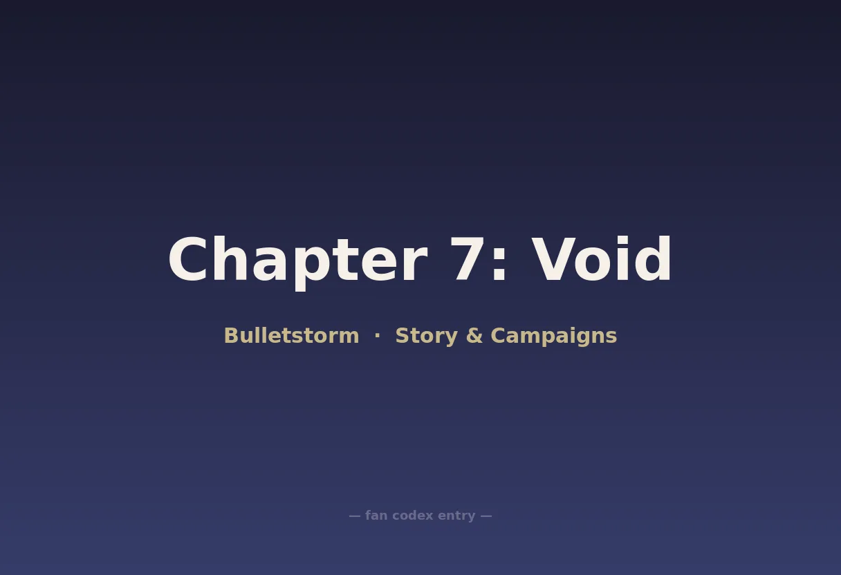 Chapter 7: Void
